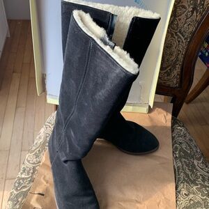 L.L. Bean Black Winter leather Boots